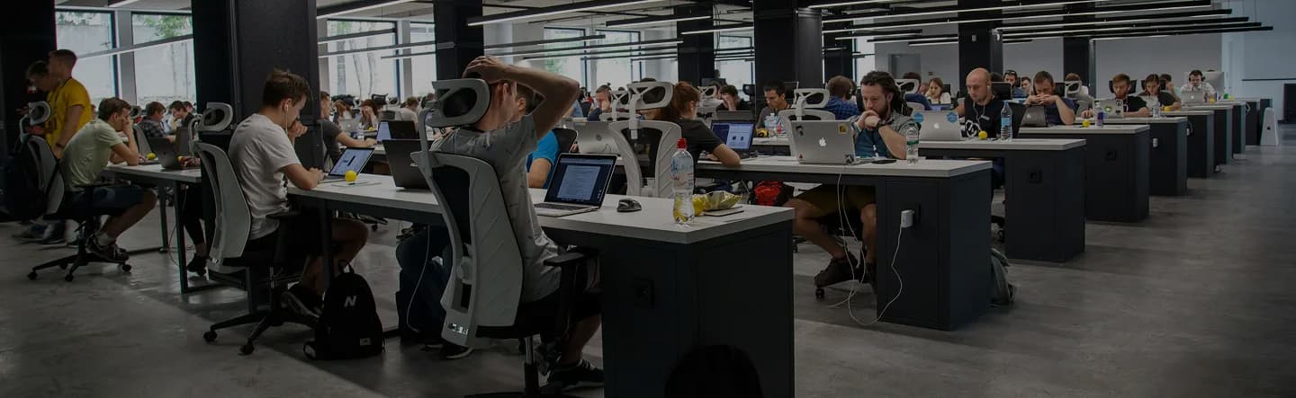 About Us - Team working on digital products