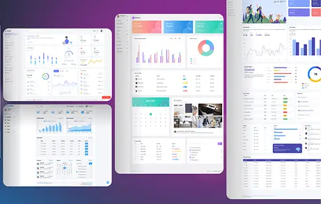 CRM (Customer Relationship Management) software illustration