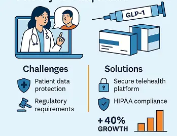 Telehealth-Delivered GLP-1 Weight-Loss Treatments: Privacy & Compliance